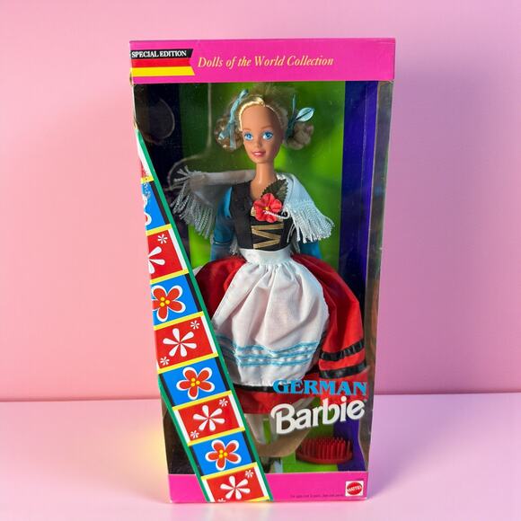 German Barbie Dolls of the World Collection Special Edition 1994 Mattel #12698 - Picture 1 of 7